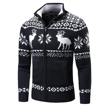 Julecardigan - stand-up krave - cardigan julesweater