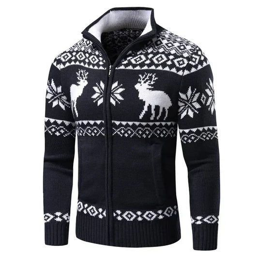 Julecardigan - stand-up krave - cardigan julesweater