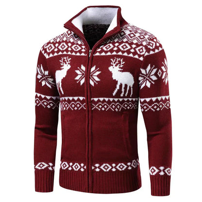 Julecardigan - stand-up krave - cardigan julesweater