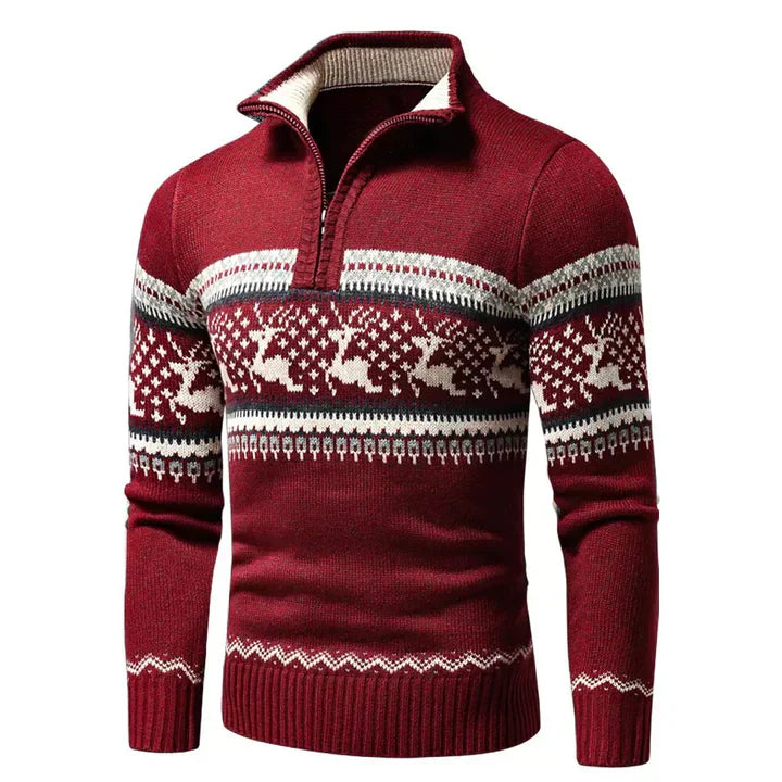 Julecardigan - stand-up krave - cardigan julesweater