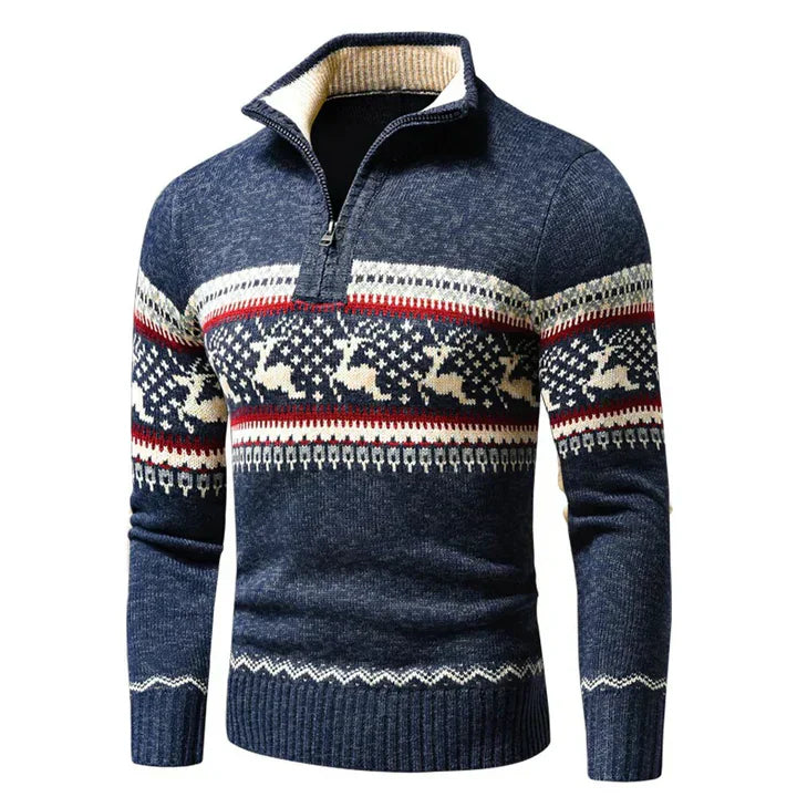 Julecardigan - stand-up krave - cardigan julesweater