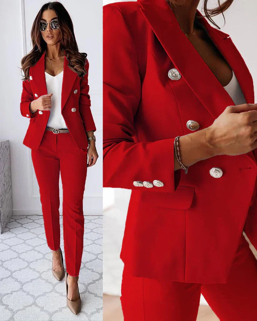 Lyla - elegant blazer-sæt