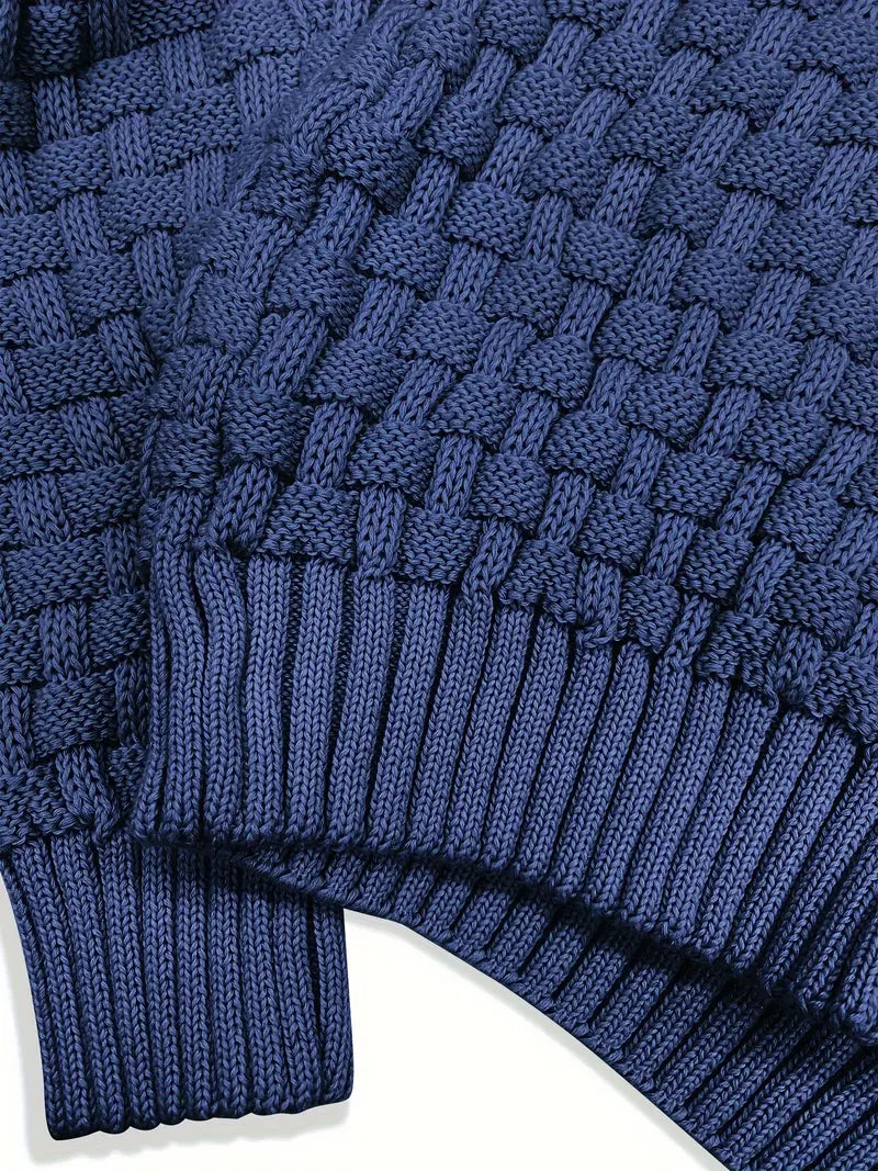 Essential - strikket herresweater - blød og alsidig