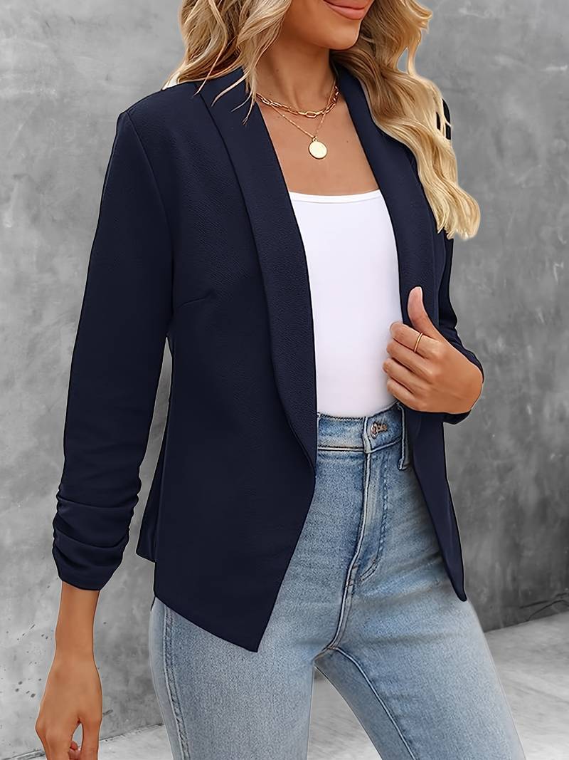 Isabella - stilfuld blazer med åben front