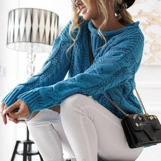 Monci - blå sweater