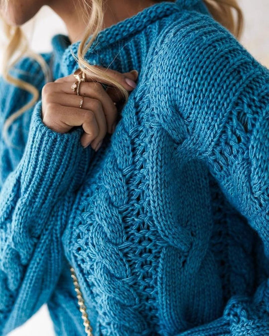 Monci - blå sweater