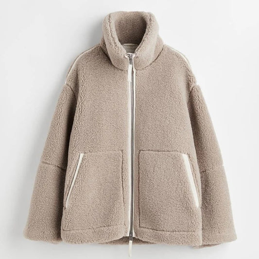 Elegant oversized varm frakke til kvinder - Lana
