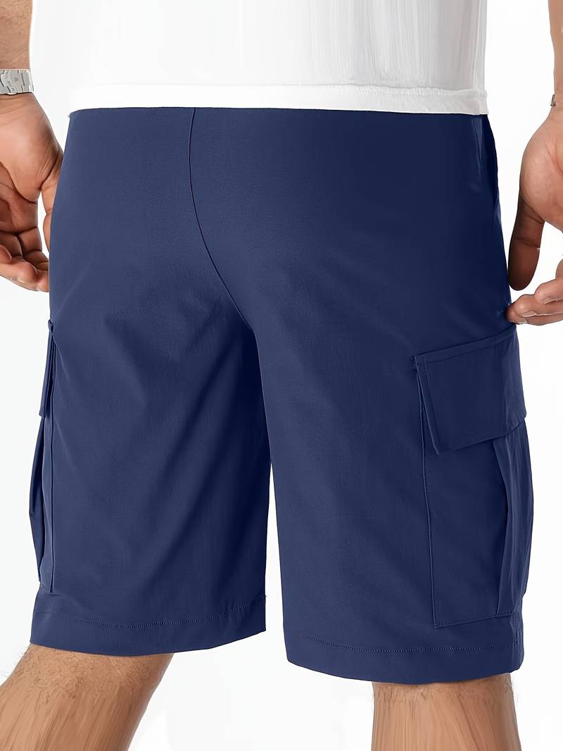 Ethan – cargo-shorts med flere lommer til mænd
