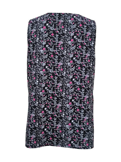 Addison tanktop med blomsterprint til sommer
