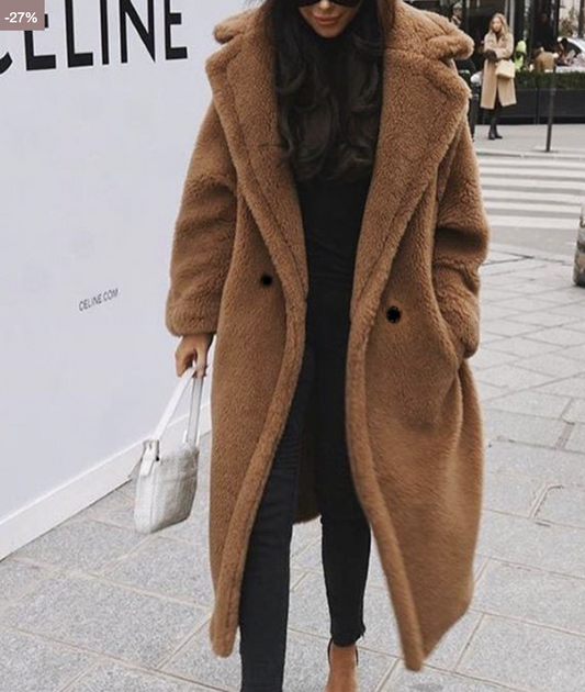 Carlaa - utrolig stilfuld varm designer vinterfrakke