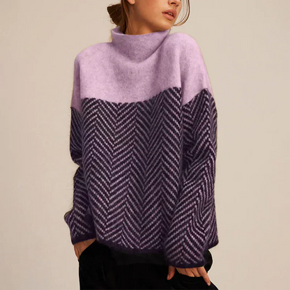 Gia - luksuriøs cashmere-rullekravesweater