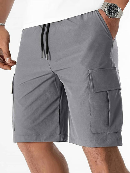 Ethan – cargo-shorts med flere lommer til mænd