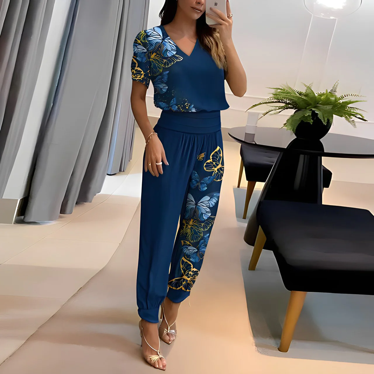 Birgits elegante bluser & buksesæt