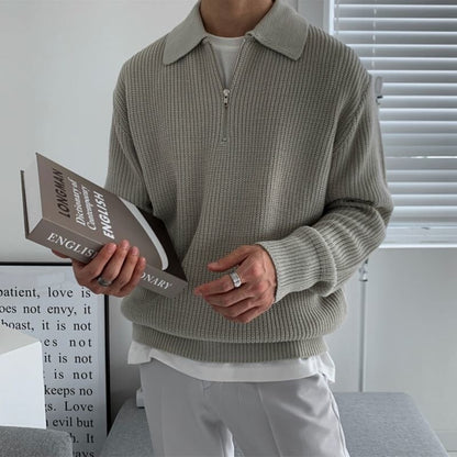 Mumivas - sweater med lynlås