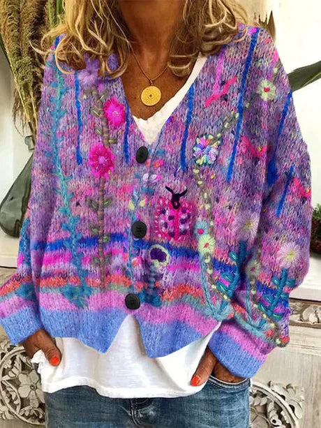 Octani | retro dame cardigan