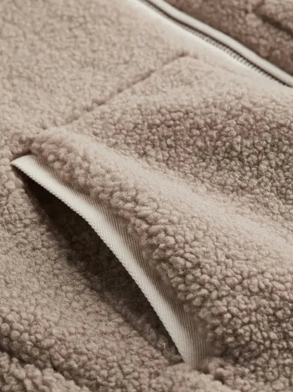 Nora ultra blød teddy fleece damejakke