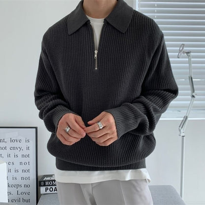 Mumivas - sweater med lynlås