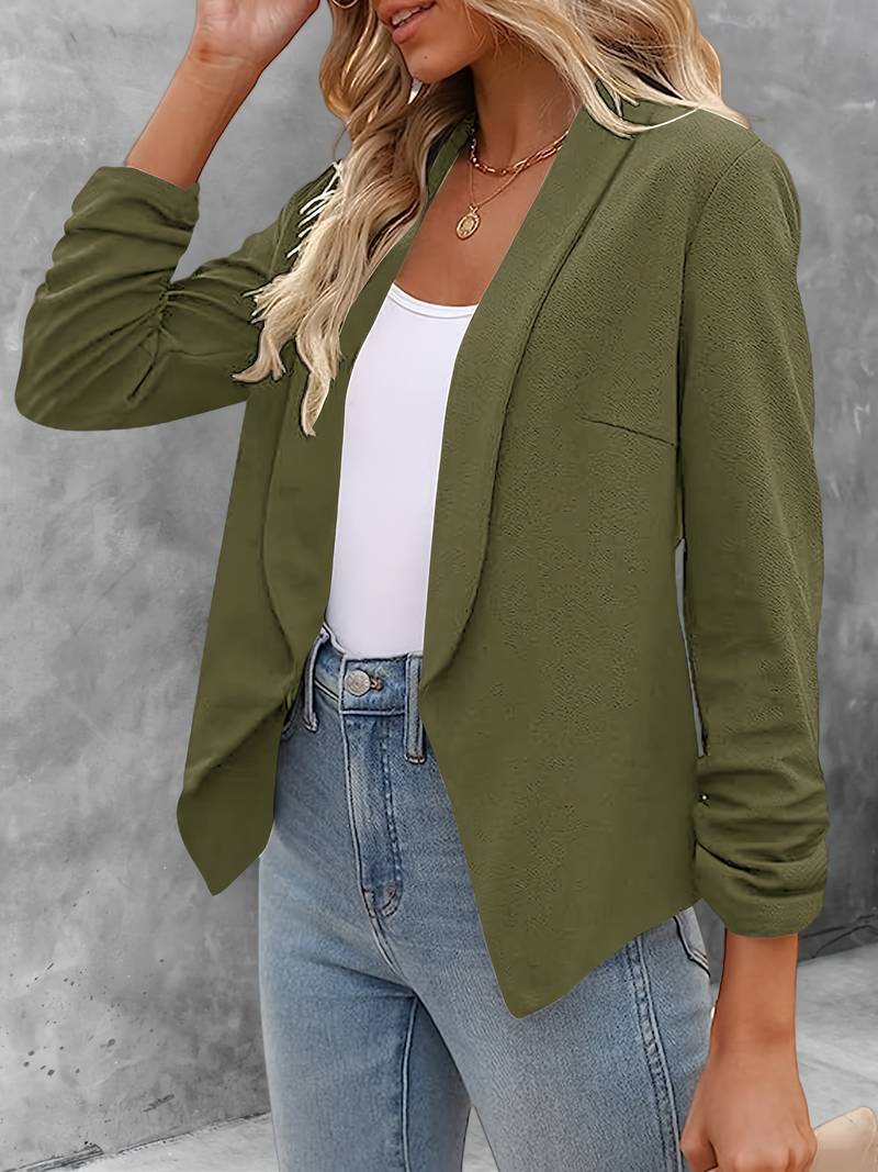 Isabella - stilfuld blazer med åben front