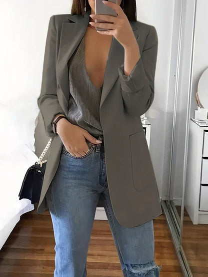 Afslappet oversized lyra blazer