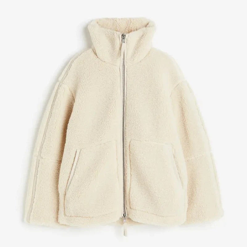 Elegant oversized varm frakke til kvinder - Lana