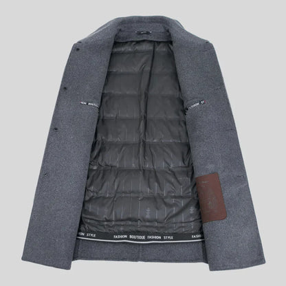 Eckhard – tidløs enkeltradet frakke i klassisk snit