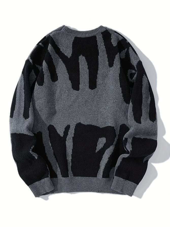 Klassisk – grå sweater til stilfulde mænd i hverdagen