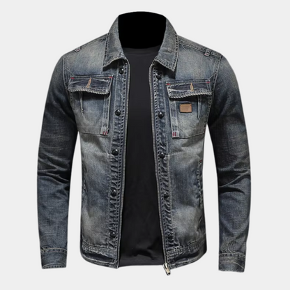 Nathan - trendy denimjakke til mænd