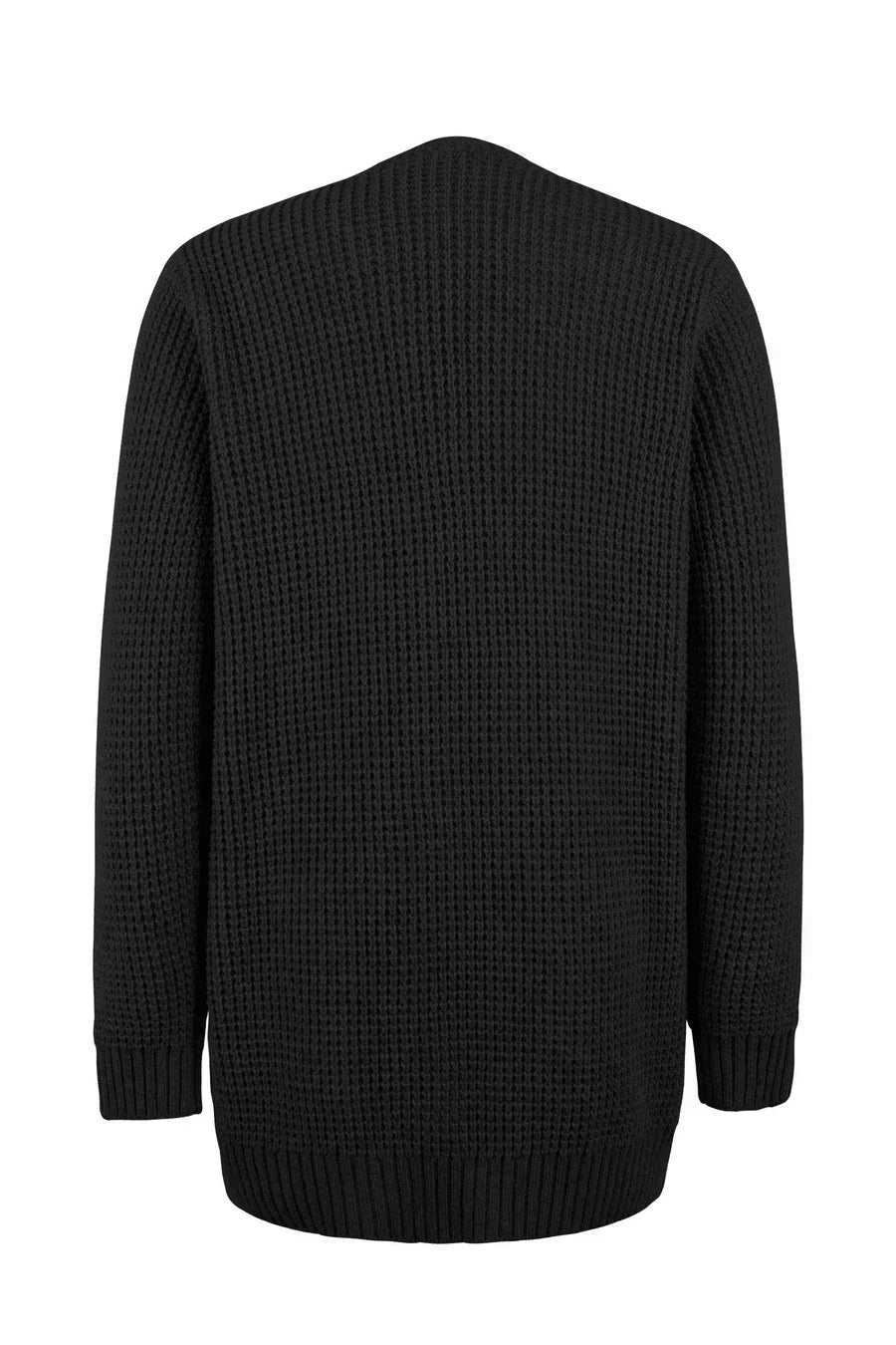 Uliana - elegant lang dame-cardigan med v-hals