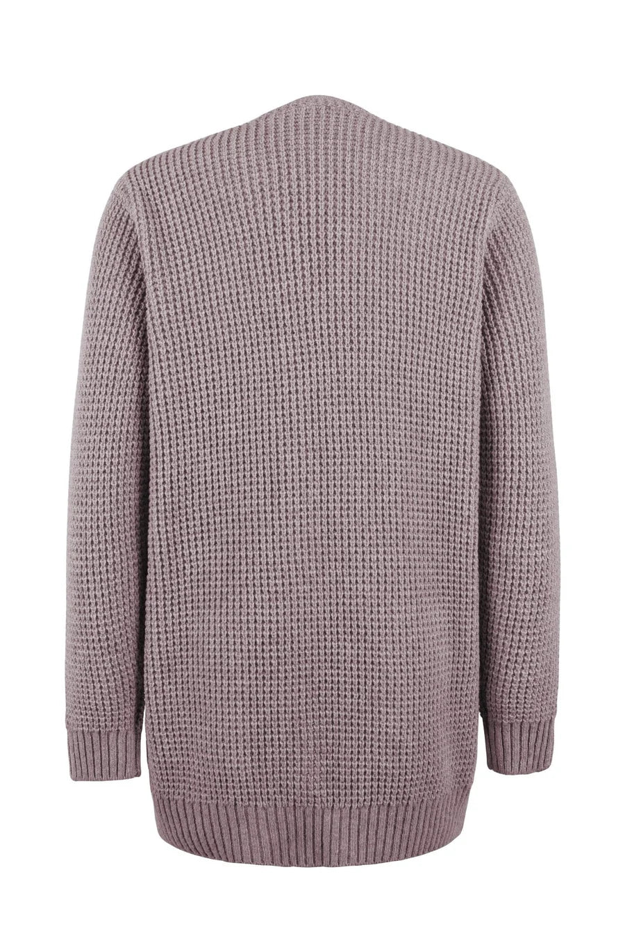 Uliana - elegant lang dame-cardigan med v-hals