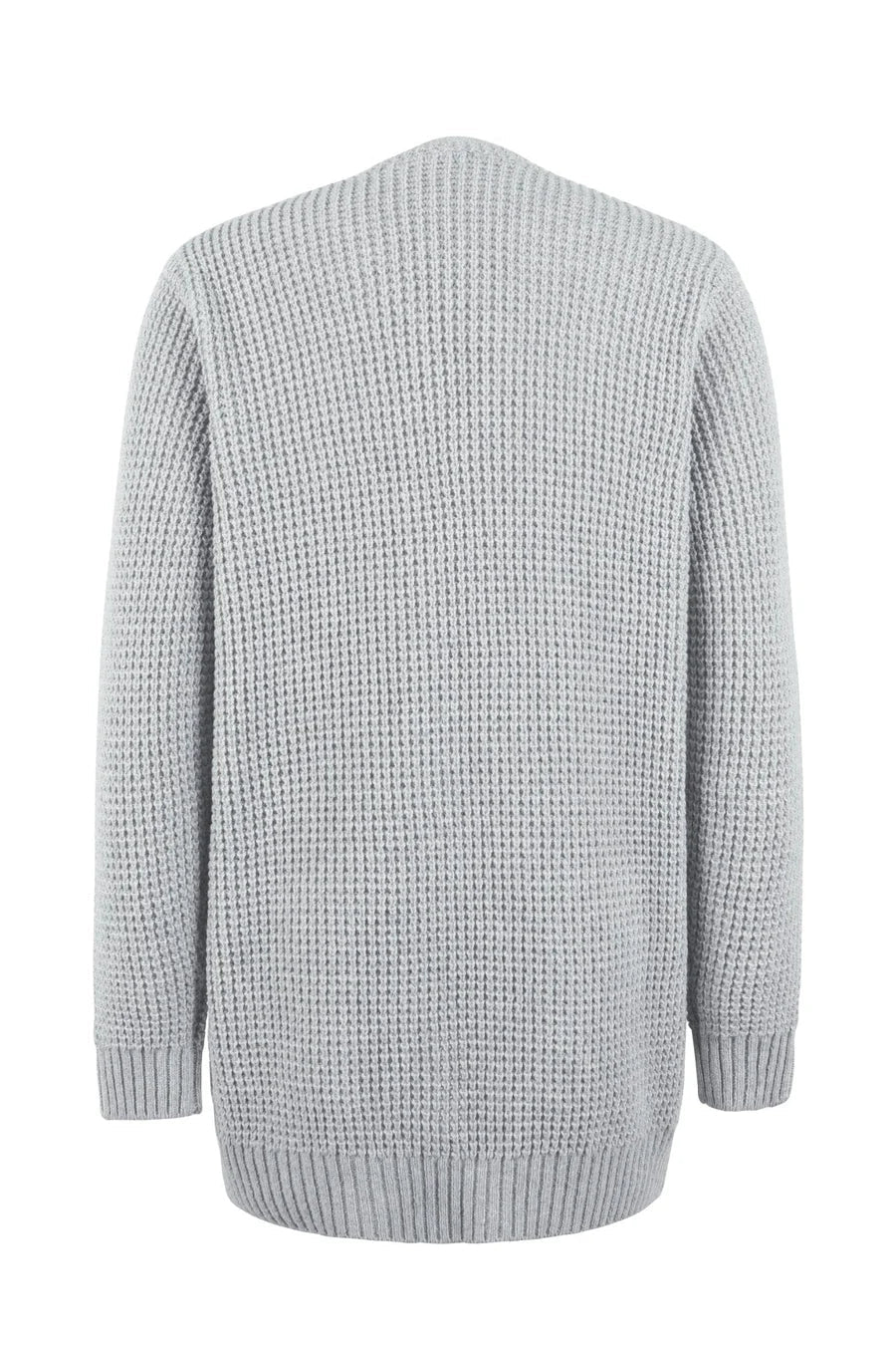 Uliana - elegant lang dame-cardigan med v-hals
