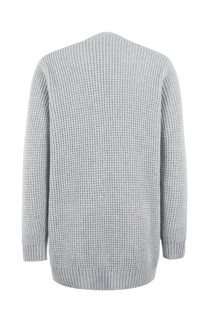 Uliana - elegant lang dame-cardigan med v-hals