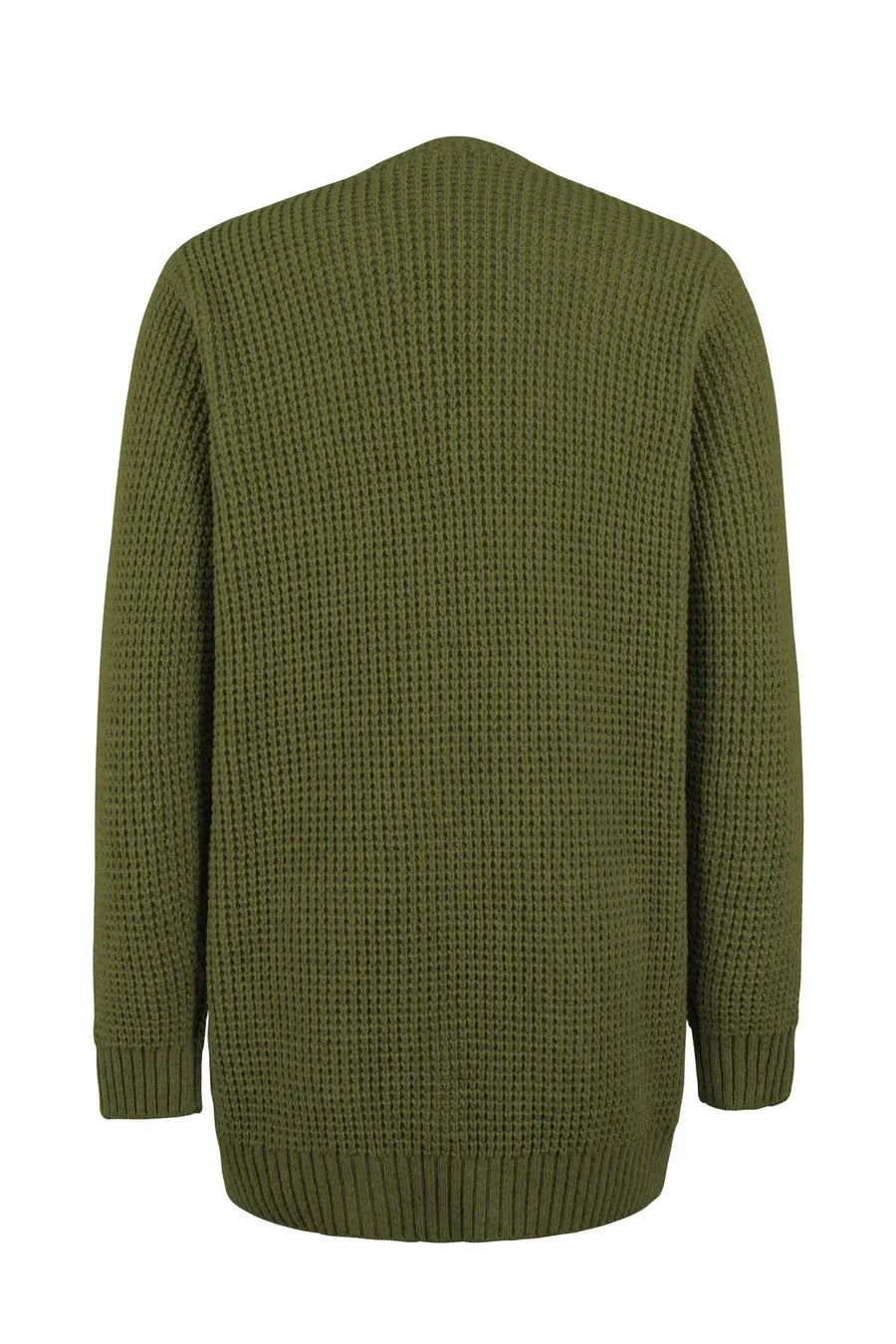 Uliana - elegant lang dame-cardigan med v-hals