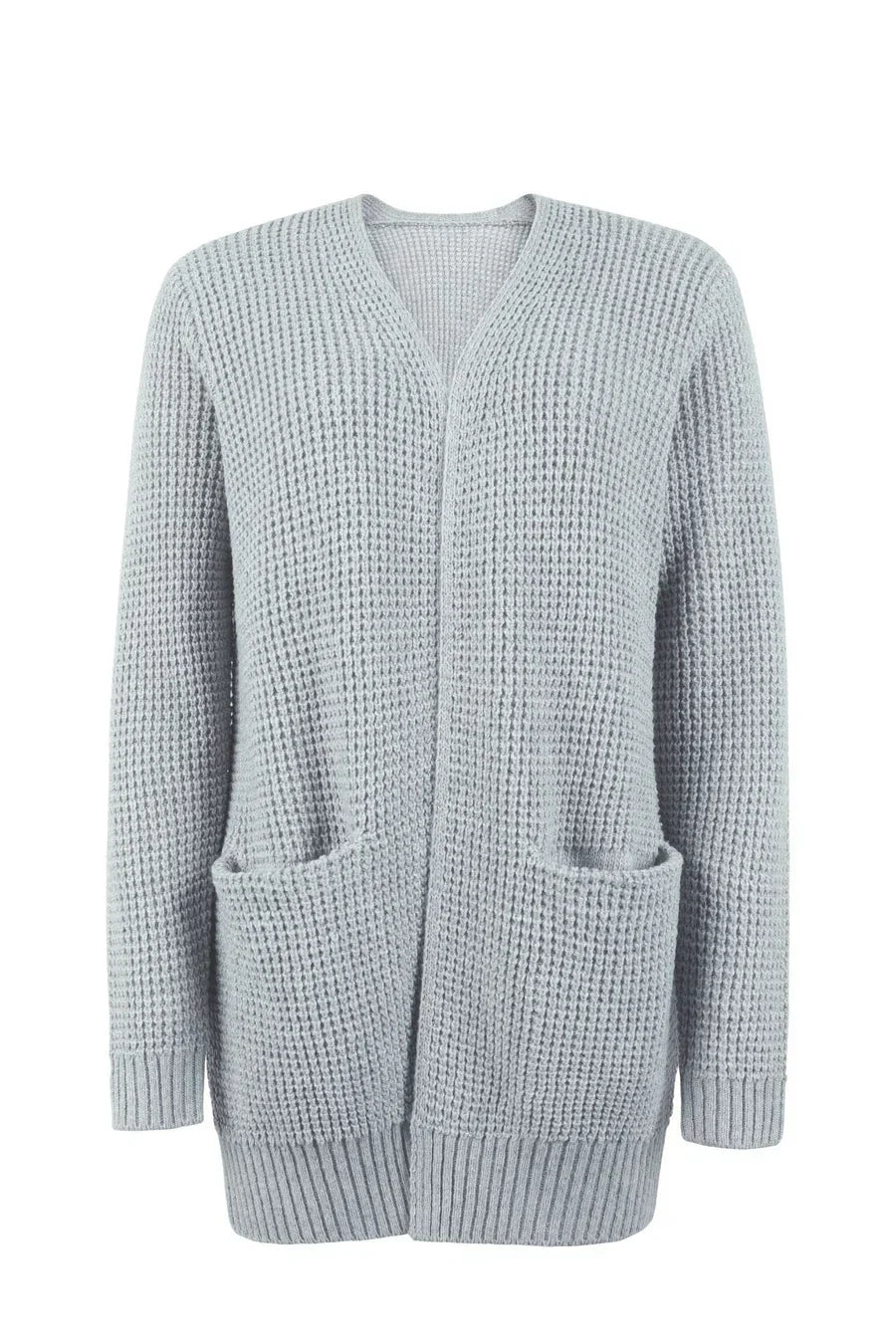 Uliana - elegant lang dame-cardigan med v-hals
