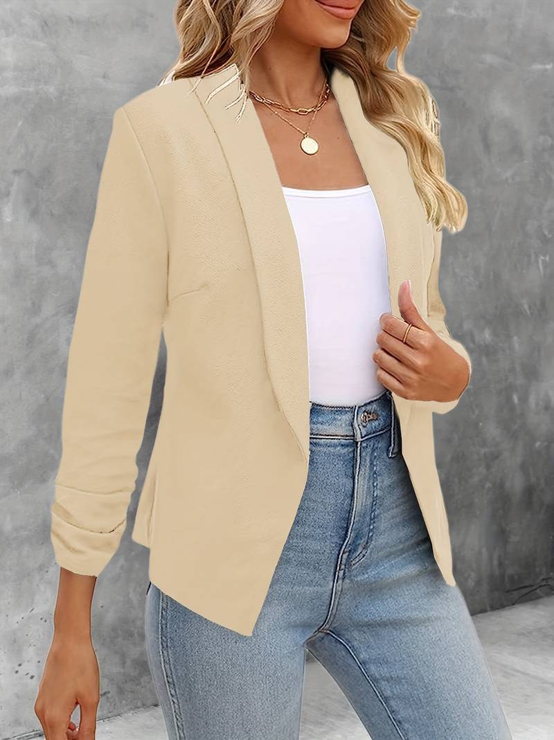 Isabella - stilfuld blazer med åben front