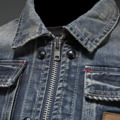 Nathan - trendy denimjakke til mænd