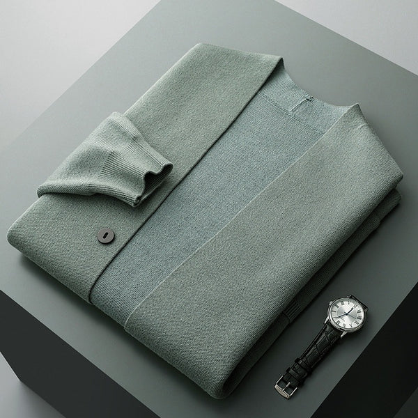 Gerhard – moderne strikcardigan med knaplukning