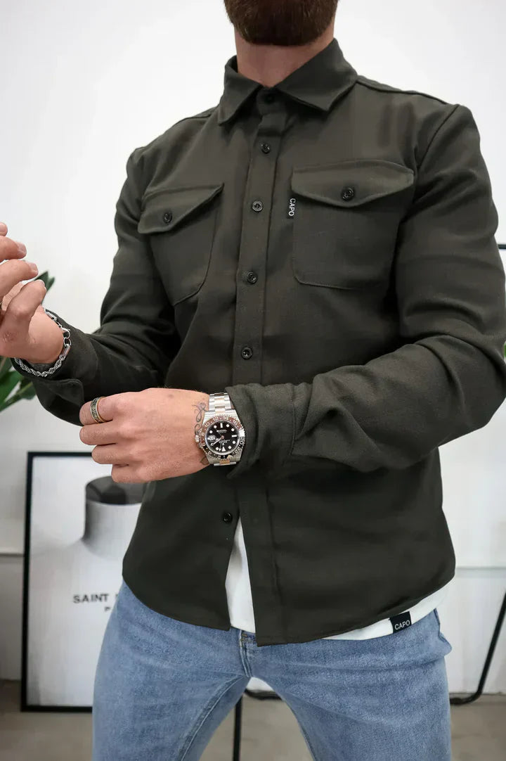 Fraser – fritidsskjorte af høj kvalitet i bomuld