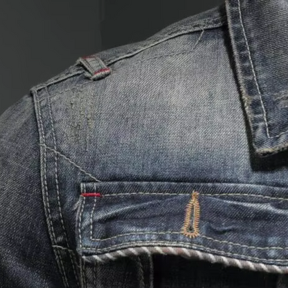 Nathan - trendy denimjakke til mænd