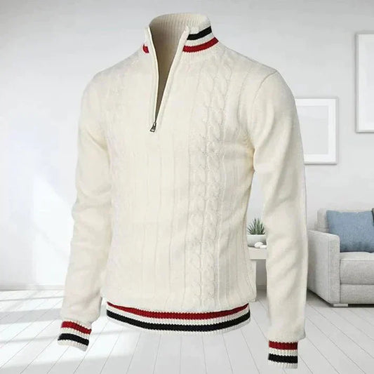 Herre sweater med kabelmønster - holger