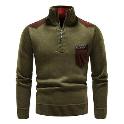 Premium herresweater lavet af merinould