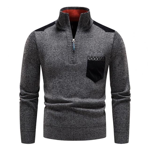 Premium herresweater lavet af merinould