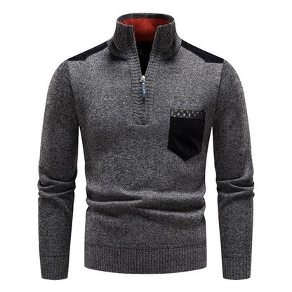 Premium herresweater lavet af merinould