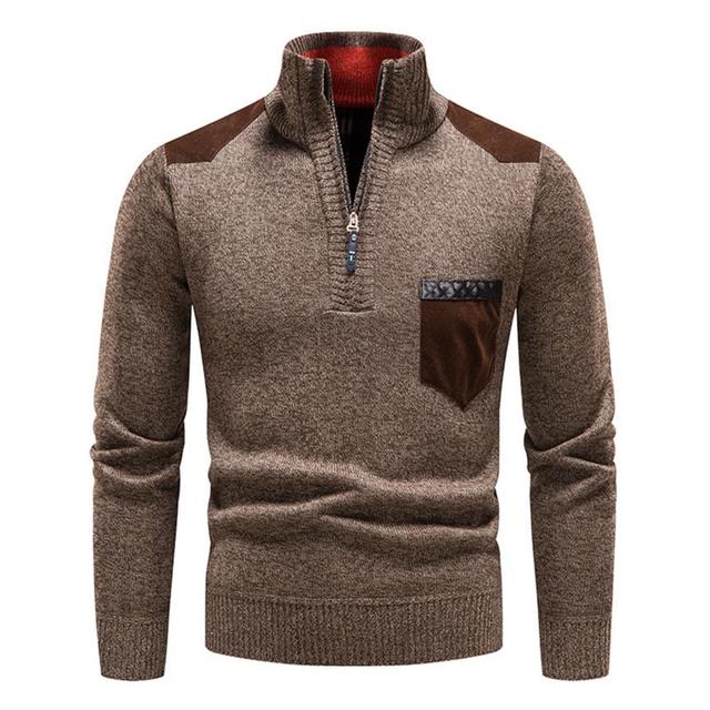 Premium herresweater lavet af merinould