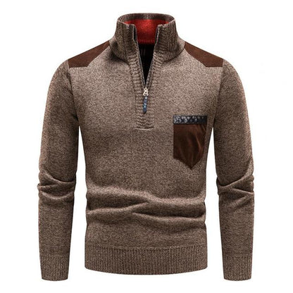 Premium herresweater lavet af merinould