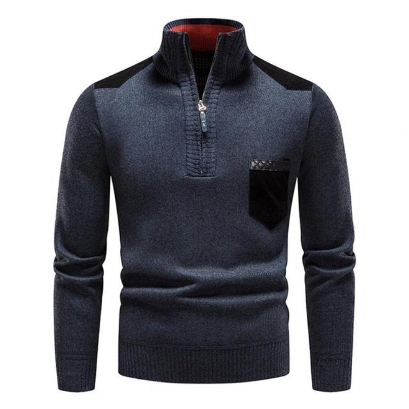 Premium herresweater lavet af merinould