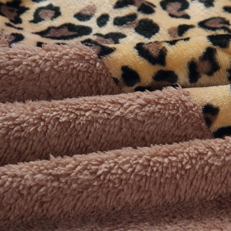 Teddy pullover - ekstrem varm og hyggelig hættetrøje med et stilfuldt leopardprint til foråret