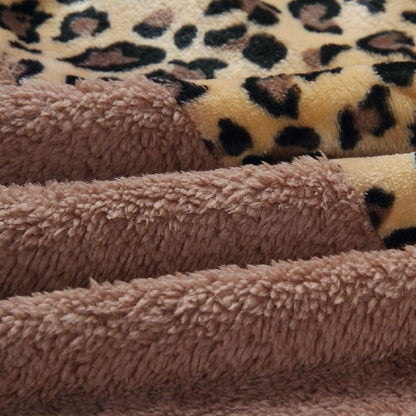 Teddy pullover - ekstrem varm og hyggelig hættetrøje med et stilfuldt leopardprint til foråret