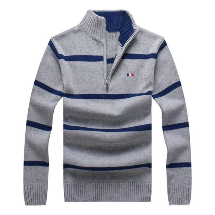 Maddox - herresweater med krave
