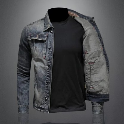 Nathan - trendy denimjakke til mænd