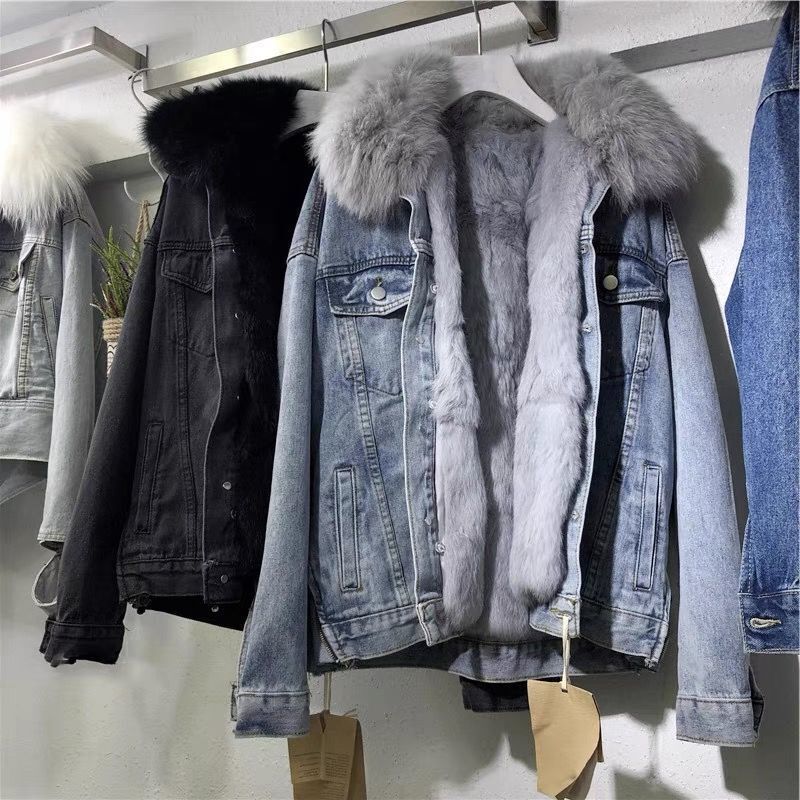 Cool og trendy denimjakke - Mandy